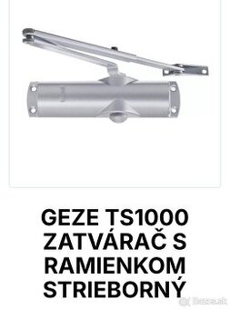 Samozatvárač dverí GEZE