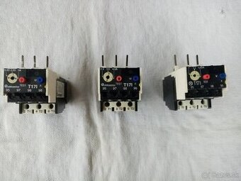 tepelné nadprúdové istiace relé, 3 druhy podľa rozpisu
