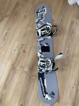 Predám snowboard + snowboardové topánky