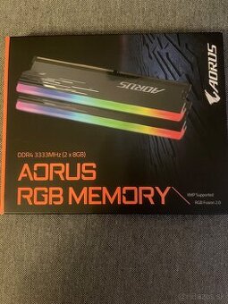  AORUS RGB Memory 32GB DDR4 (4x 8GB) 3333MHz CL18
