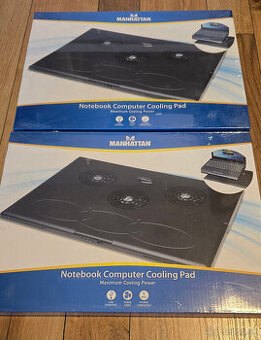 Chladiaca podložka Manhattan pod notebook, tri ventilátory