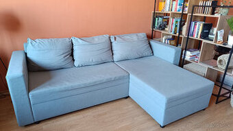 Sivo-modrá sedacia súprava