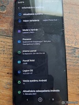 Gaming mobil LENOVO Legion Phone L79031 , herný smartphone
