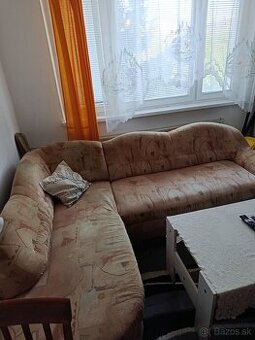 Darujem za odvoz gauč aj s fotelkou