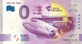0 euro bankovka / 0 € souvenir - české - 1