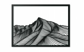Obraz Kriváň 65 x 89 cm - 3D obraz z Drevko - 1