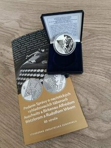 10 € -
 Auschwitz a Birkenau – 80. výročie PROOF