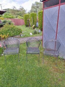 Predám záhradné stoličky