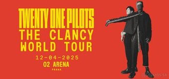 Predam 4 listky na twenty one pilots – Praha 12.04.2025