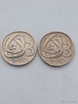 Mince 3 kčs