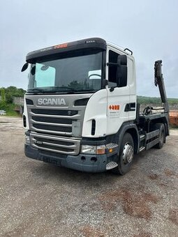 Ramenovy nosič kontajnerov,Retazový nosič Scania 410