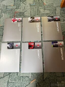 Prospekty brožury Mitsubishi