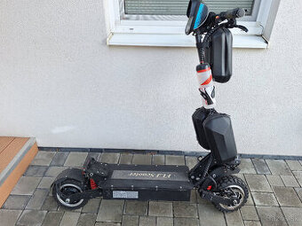 Elektrická kolobežka FLJ - scooter ,vykon 7000W dual motor