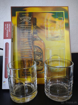 Chivas Regal 12y millenium collector edition poháre