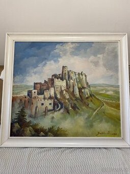 Obraz Spišský hrad + dizajnový obraz