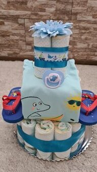 Letná plienková torta