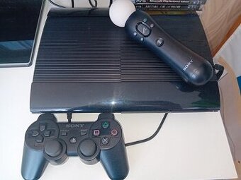 Herná konzola SONY PLAYSTATION 3 SUPER SLIM 500GB + 15 hier