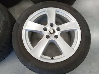 Predam letne ALU 5x112 R17 7J ET40 DEZENT SKODA SUPERB