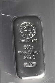 500g teglička Argor Heraeus - originál fólia