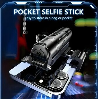 Predám selfie tyč na mobil s magnetom a stojanom - 1