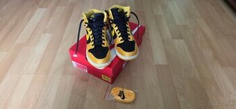 Nike Dunk High Satin Goldenrod - 1