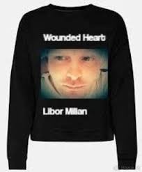 Libor Milian Wounded Heart Mikina