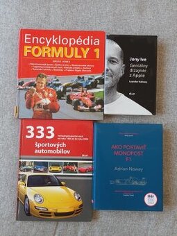 Knihy - Ako postaviť monopost F1 a ďalšie