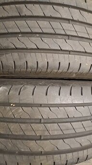 Predám 2ks slušné letné 225/55r17-101W Good Year
