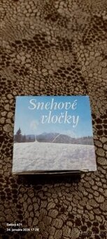 Umelé retro snehové vločky