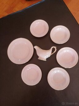 Starožitný porcelánový detský servis