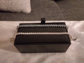 naramky Swarowski – svetlo modre kamene, krystalove kamene ,