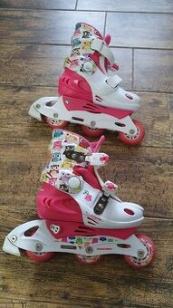 Detské kolieskové korcule