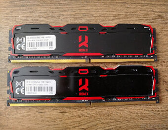 DDR4 16GB /2x 8GB/ 3000MHz GoodRAM IRDM X