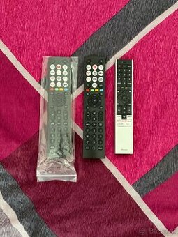 Diaľkové ovládače na TV Hisense rôzne