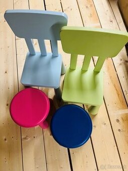 detsky plastovy stol+stolicky