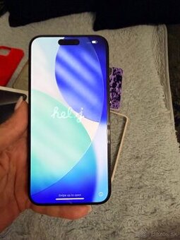 Predám IPHONE 15 PRO MAX 256gb