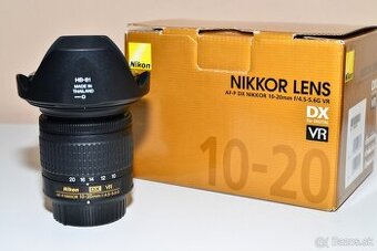 Nikon AF-P 10-20mm f/4,5-5,6 G VR DX Nikkor