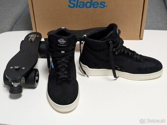 42 - Detachable Roller Skates Slades S-Quad Black (Flaneurz)