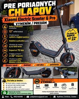 Xiaomi Electric Scooter 6 Pro