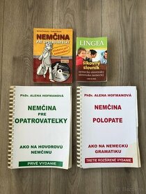 Nemčina pre opatrovateľky + učebnica + Lingea slovnik SPOLU
