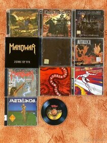 Metalové a Rockové CD - Metallica, Iron Maiden, Manowar…