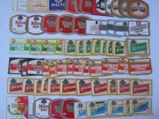 pivní pivné etikety pivovar Nitra 115ks 1948-2004