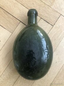 Vojenská ruská poľná fľaša WW1 sklo