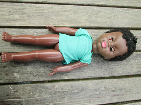 staré hračky -bábika černoška - 1