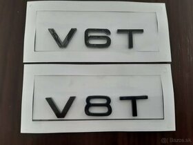 Logo V6T V8T na vozy Audi