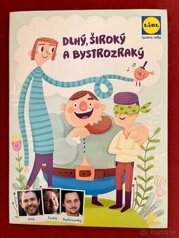 Detská audio rozprávka na CD - Dlhý, široký a bystrozraký