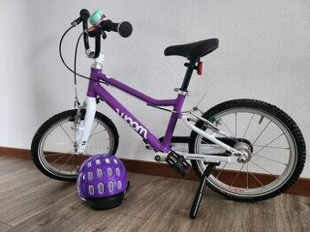 Woom 3 Fialovy + prilba Woom S  V Zaruke 1 rok