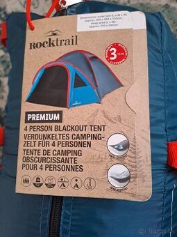 Kempingový stan pre 4 osoby