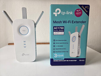 Predám WiFi extender TP-LINK RE450 AC1750