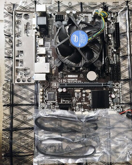 doska Gigabyte H110M-S2H + Intel G4400 + 4GB DDR4